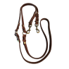 Extralänge Fettlederleine (echtes Leder) je 50cm