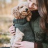 Hunter Hundepullover Genf grau