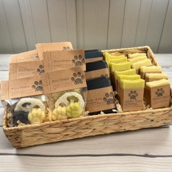Sanfte Pfote Waschseife LAVENDEL 85g in der praktischen Metalldose