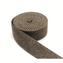 Boho Halsband mit Nappaleder (echtes Leder) unterlegt und Steckverschluss (ca. 42mm breit)