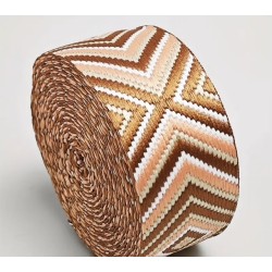 Boho Halsband mit Nappaleder (echtes Leder) unterlegt und Steckverschluss (ca. 42mm breit)