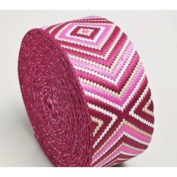 Boho Halsband mit Nappaleder (echtes Leder) unterlegt und Steckverschluss (ca. 42mm breit)