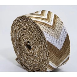 Boho Halsband mit Nappaleder (echtes Leder) unterlegt und Steckverschluss (ca. 42mm breit)