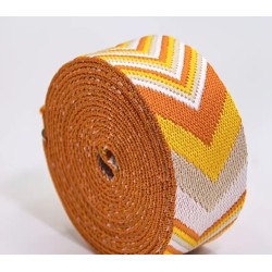 Boho Halsband mit Nappaleder (echtes Leder) unterlegt und 40er Steckverschluss (ca. 42mm breit)