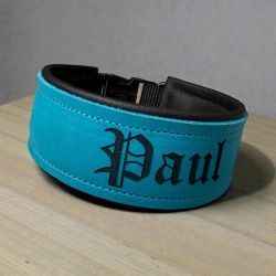 VOLLLEDER BASIC Halsband (42mm breit)