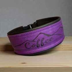 VOLLLEDER BASIC Halsband (42mm breit)