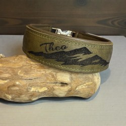 VOLLEDER BASIC Halsband (32mm breit)