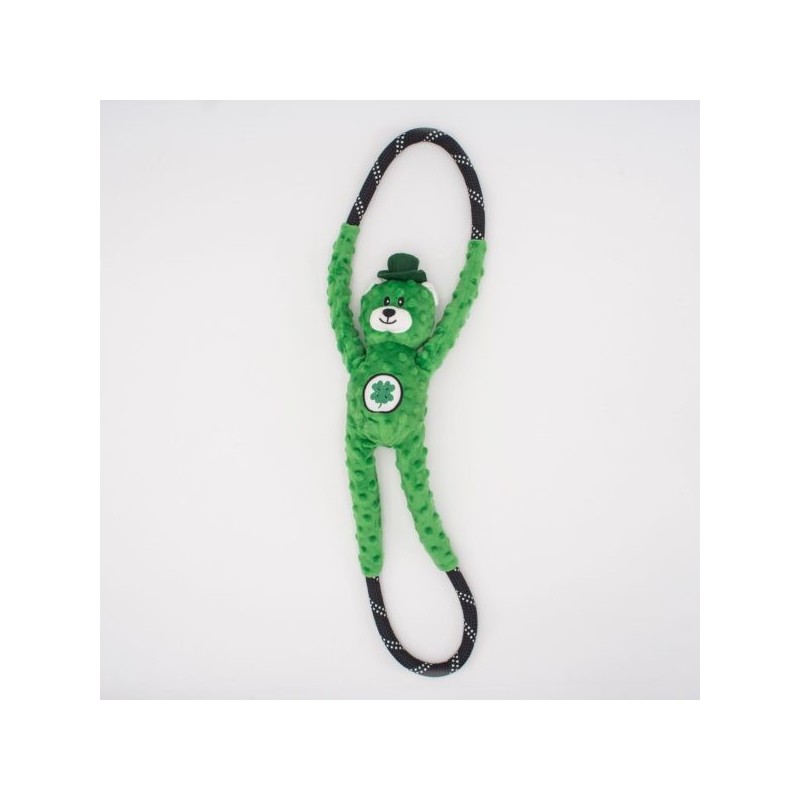 Zippy Paws Seil güner Bär