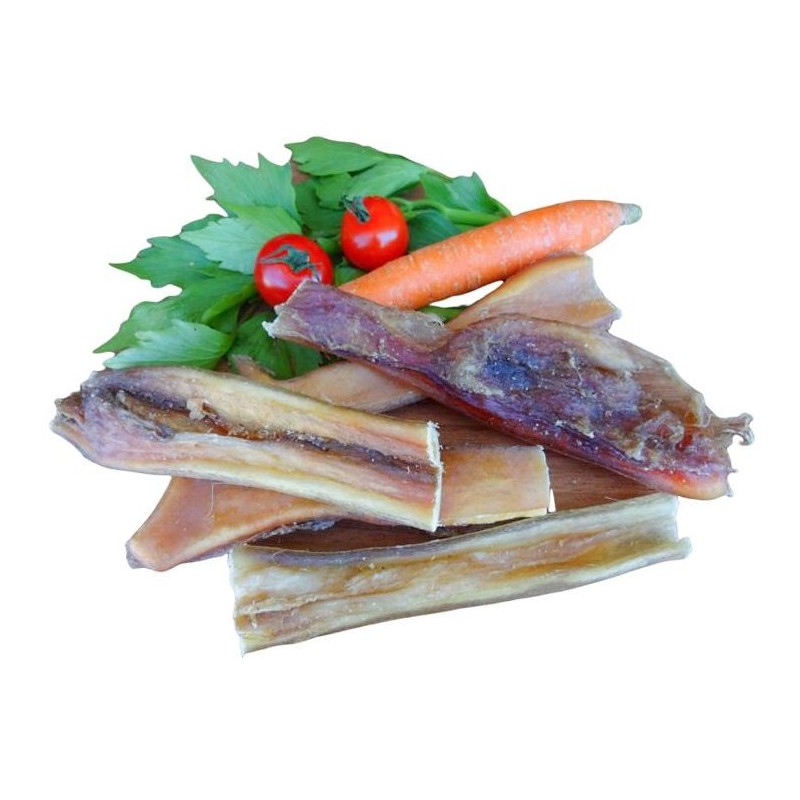 getrocknete Rinderkopfhaut Stücke lose per Gramm (nur Ladenverkauf)