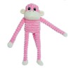 Zippy Paws kleiner pinker Affe