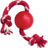 KONG® Ball mit Seil rot